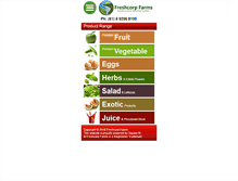 Tablet Screenshot of freshcorp.net